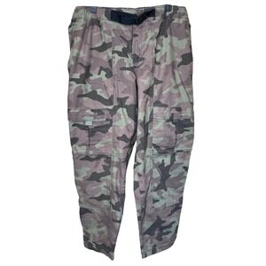 Columbia Camo Cargo Hiking Ripstop Jogger Pants Women's Size 16